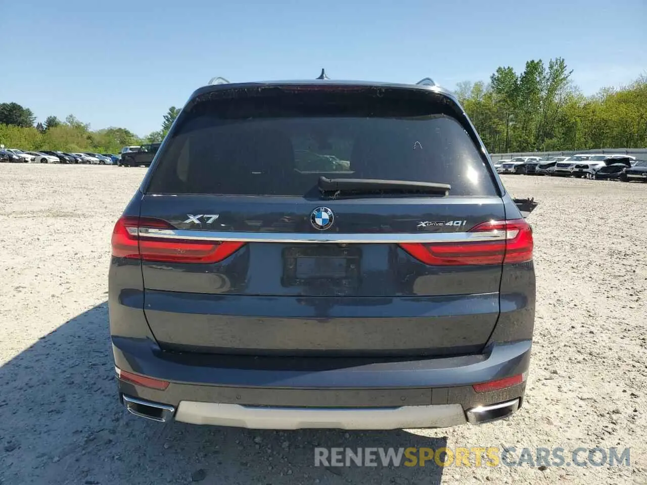 6 Photograph of a damaged car 5UXCW2C54KL082619 BMW X7 2019
