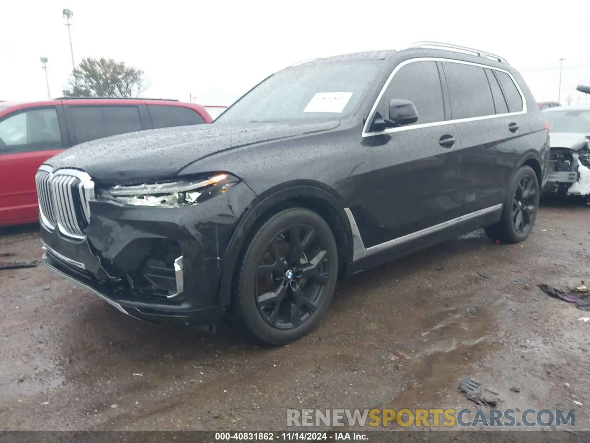 2 Photograph of a damaged car 5UXCW2C56KL081553 BMW X7 2019