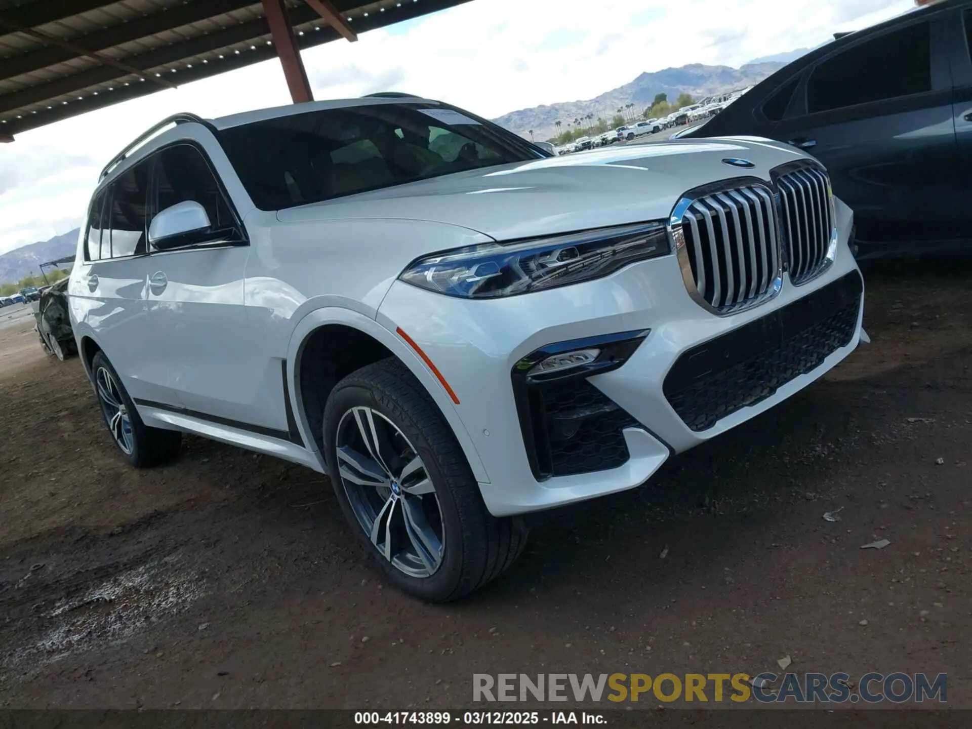 1 Photograph of a damaged car 5UXCW2C56KL083156 BMW X7 2019