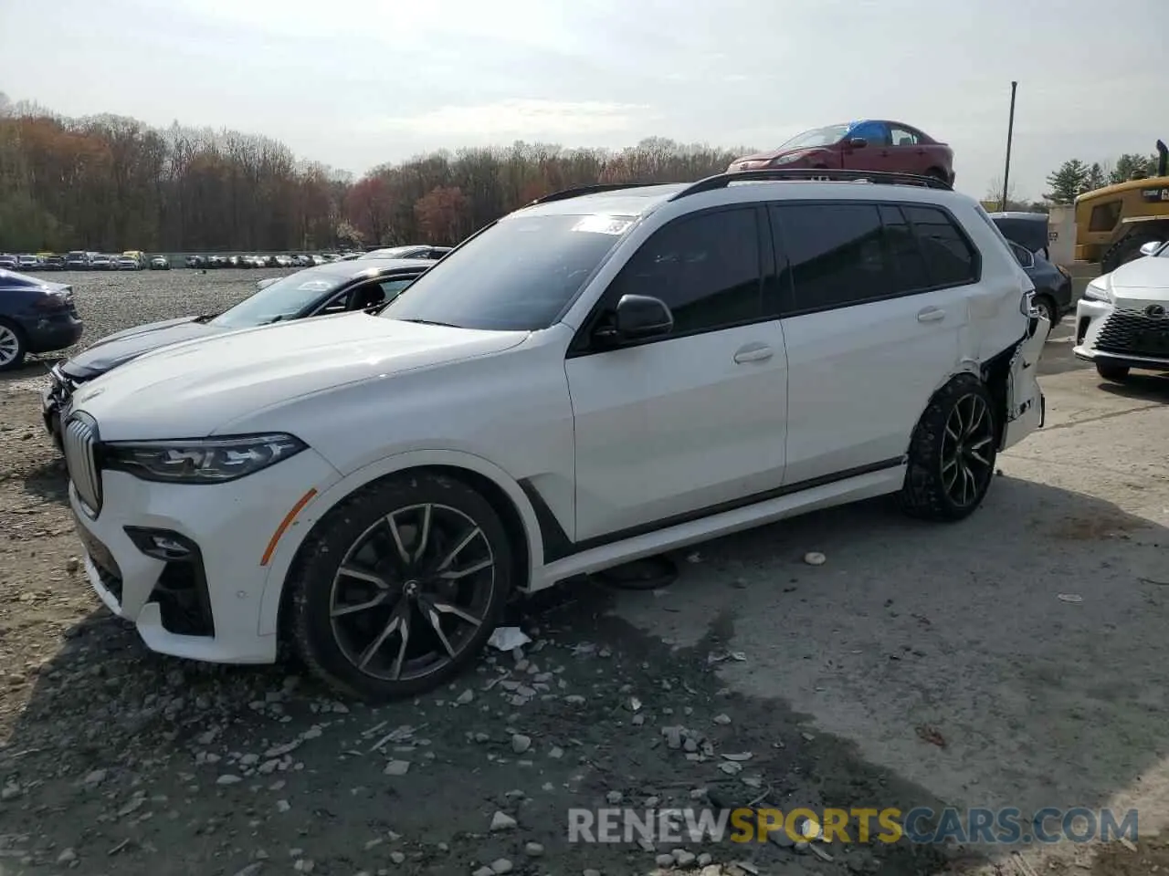 1 Photograph of a damaged car 5UXCW2C58KL082347 BMW X7 2019