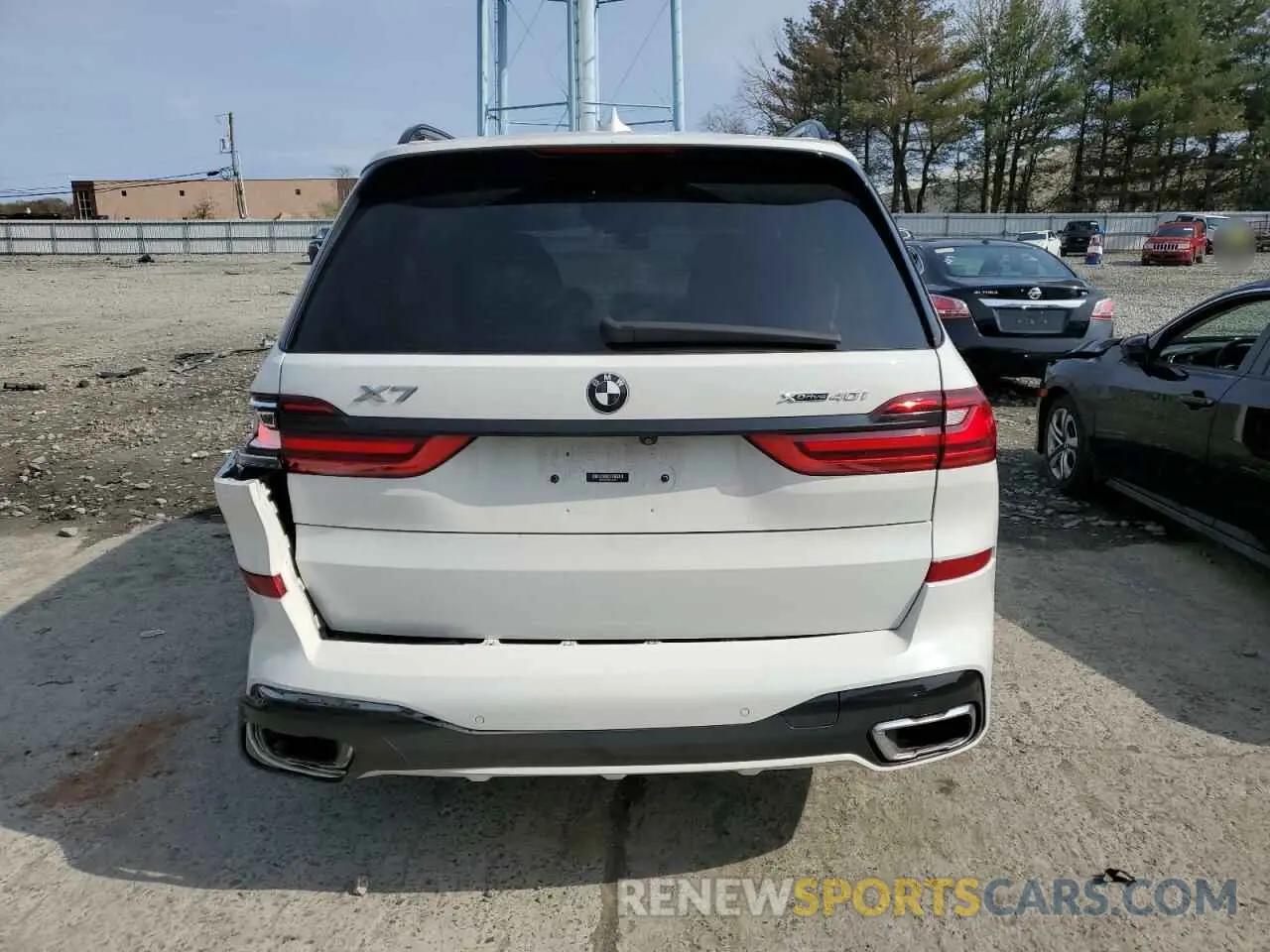 6 Photograph of a damaged car 5UXCW2C58KL082347 BMW X7 2019