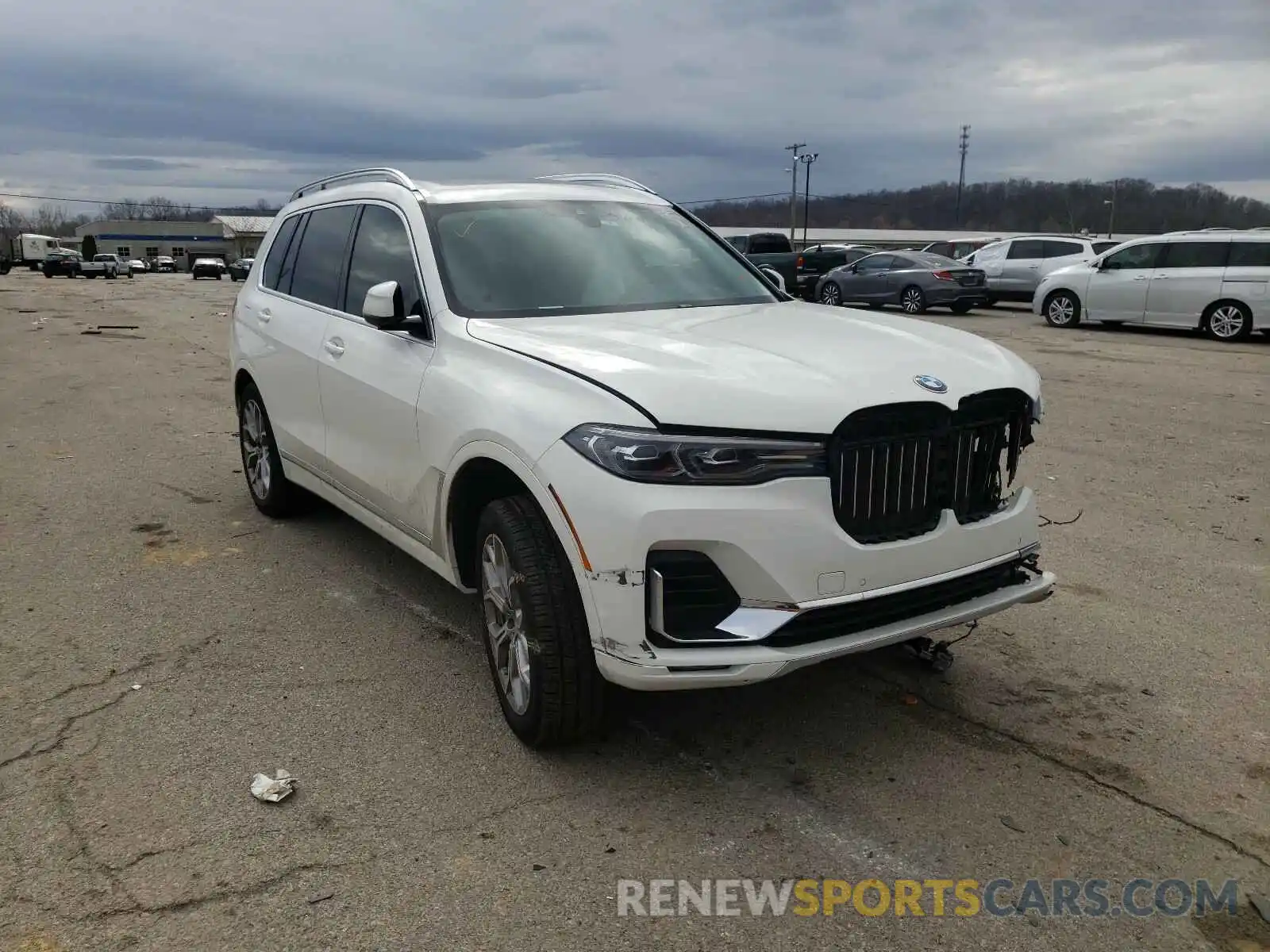 1 Photograph of a damaged car 5UXCW2C5XKL089574 BMW X7 2019