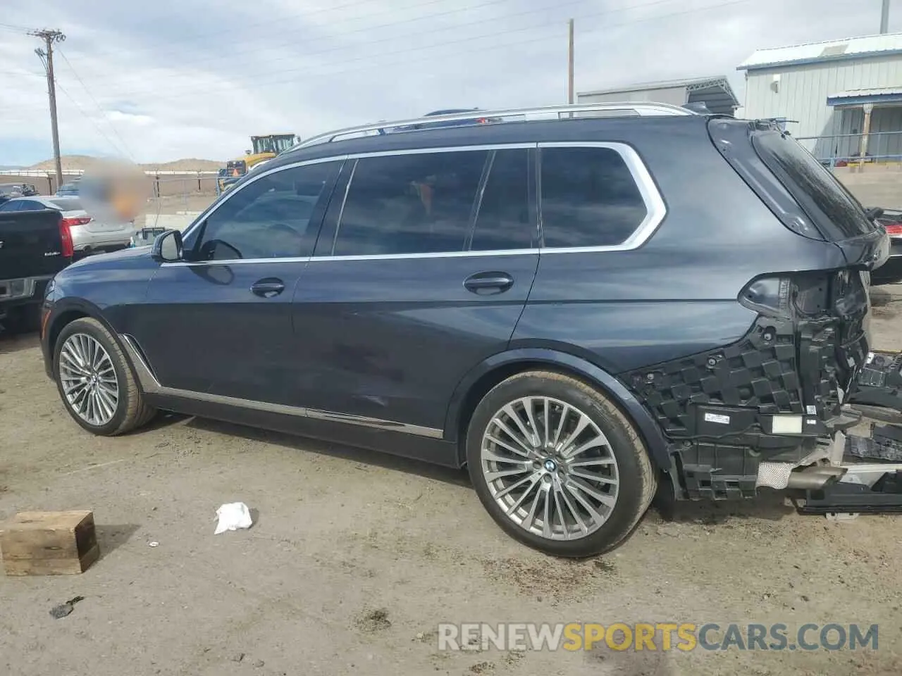 2 Photograph of a damaged car 5UXCX4C51KLB39757 BMW X7 2019
