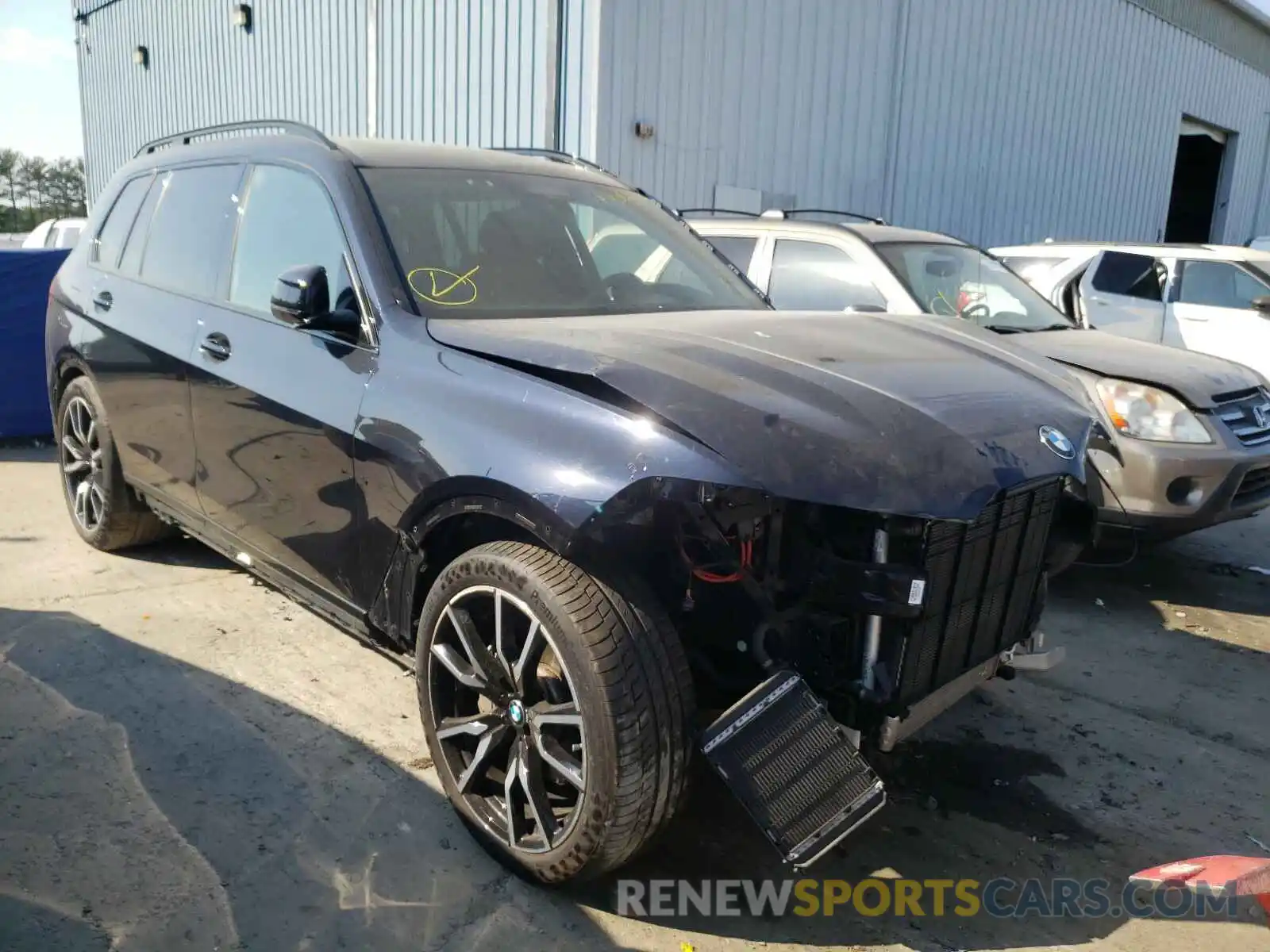 1 Photograph of a damaged car 5UXCX4C53KLB39632 BMW X7 2019