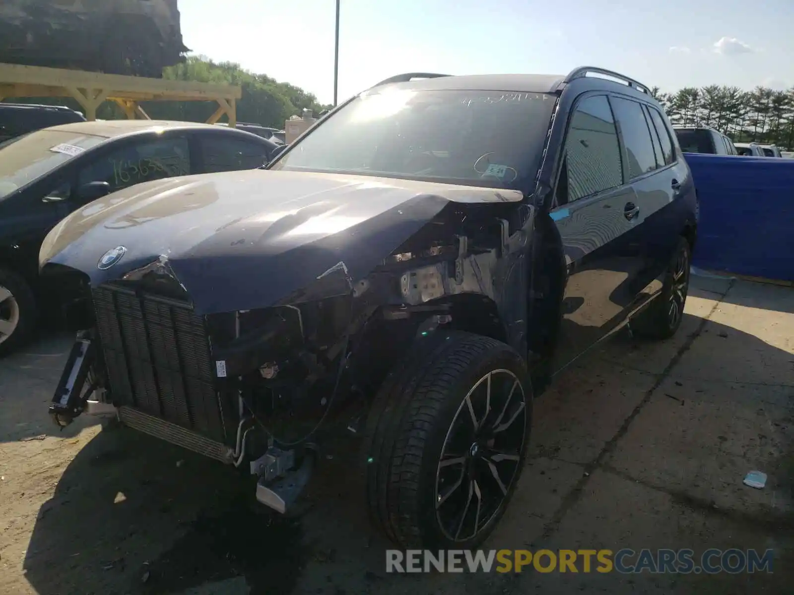 2 Photograph of a damaged car 5UXCX4C53KLB39632 BMW X7 2019