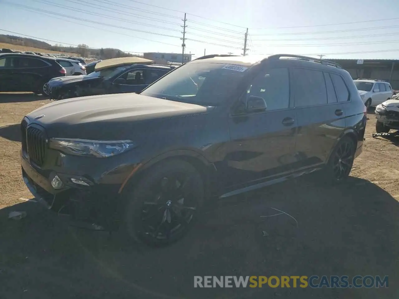 1 Photograph of a damaged car 5UXCX4C53KLS35788 BMW X7 2019