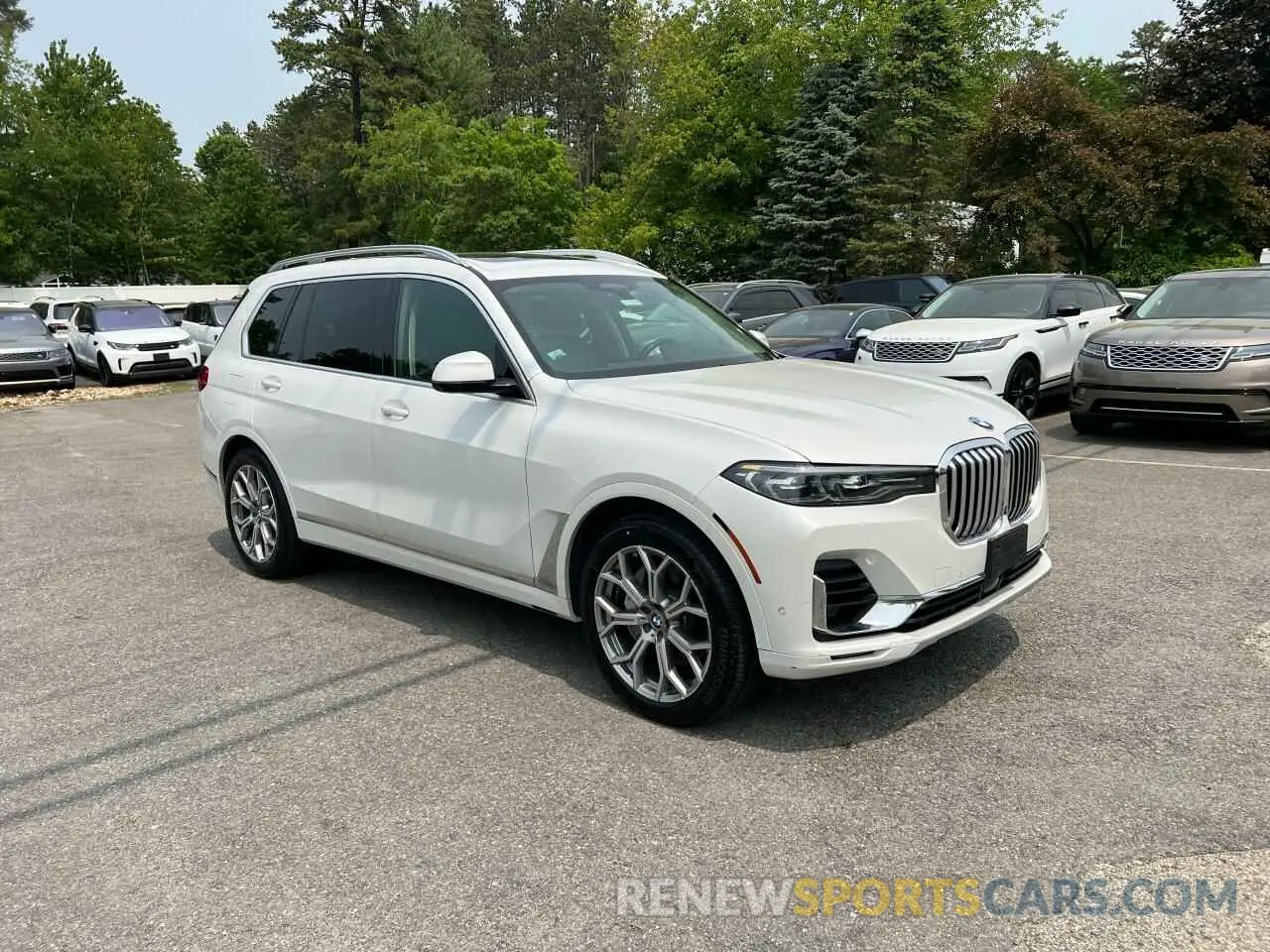 1 Photograph of a damaged car 5UXCX4C55KLS38210 BMW X7 2019