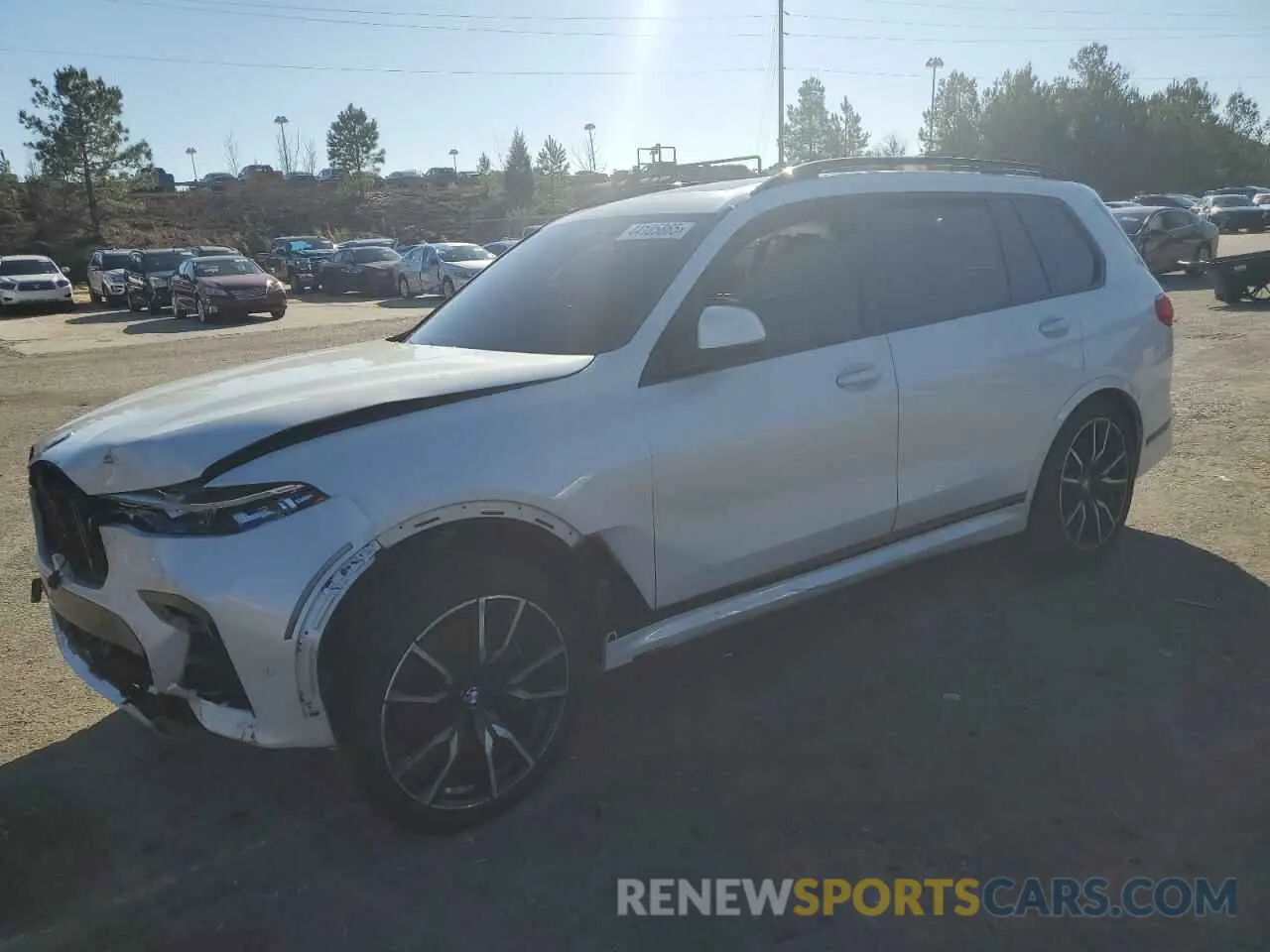 1 Photograph of a damaged car 5UXCX4C59KLB39473 BMW X7 2019