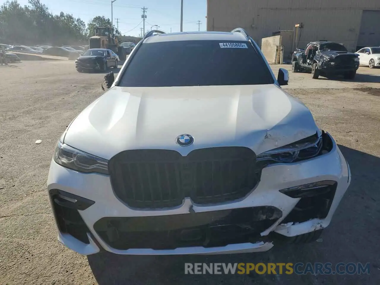 5 Photograph of a damaged car 5UXCX4C59KLB39473 BMW X7 2019