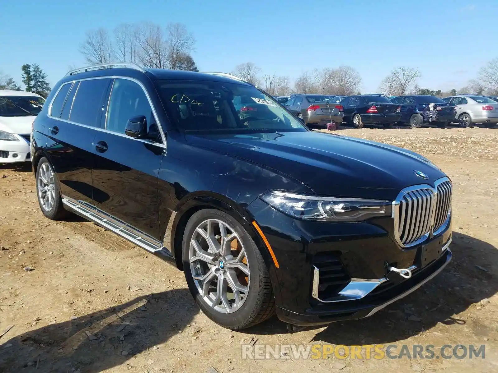 1 Photograph of a damaged car 5UXCW2C00L9B06890 BMW X7 2020