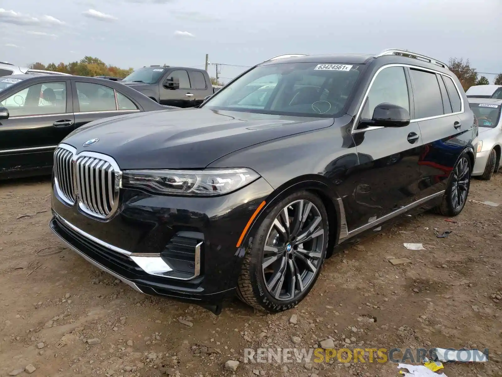 2 Photograph of a damaged car 5UXCW2C03L9A00241 BMW X7 2020