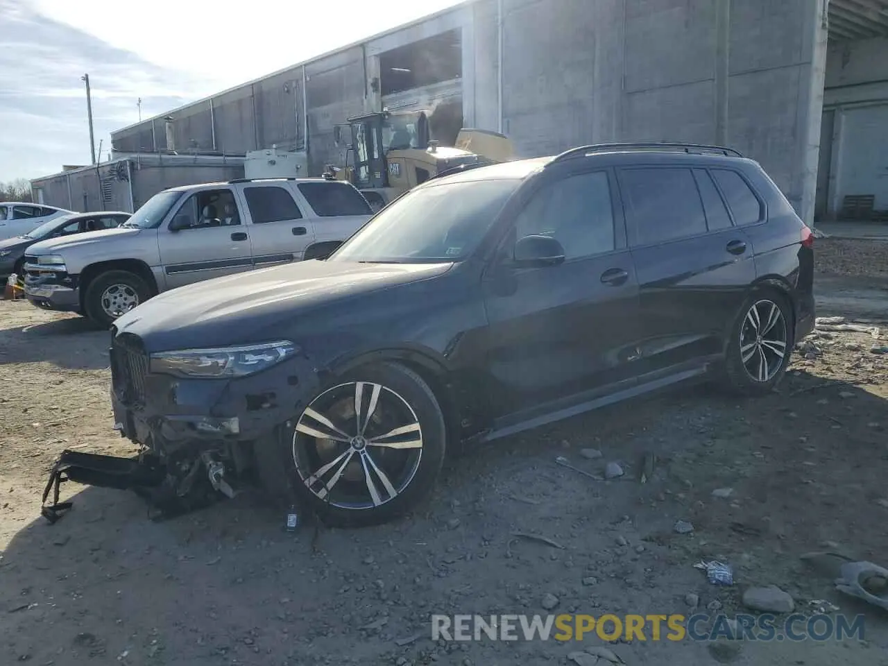 1 Photograph of a damaged car 5UXCW2C05L9A02170 BMW X7 2020