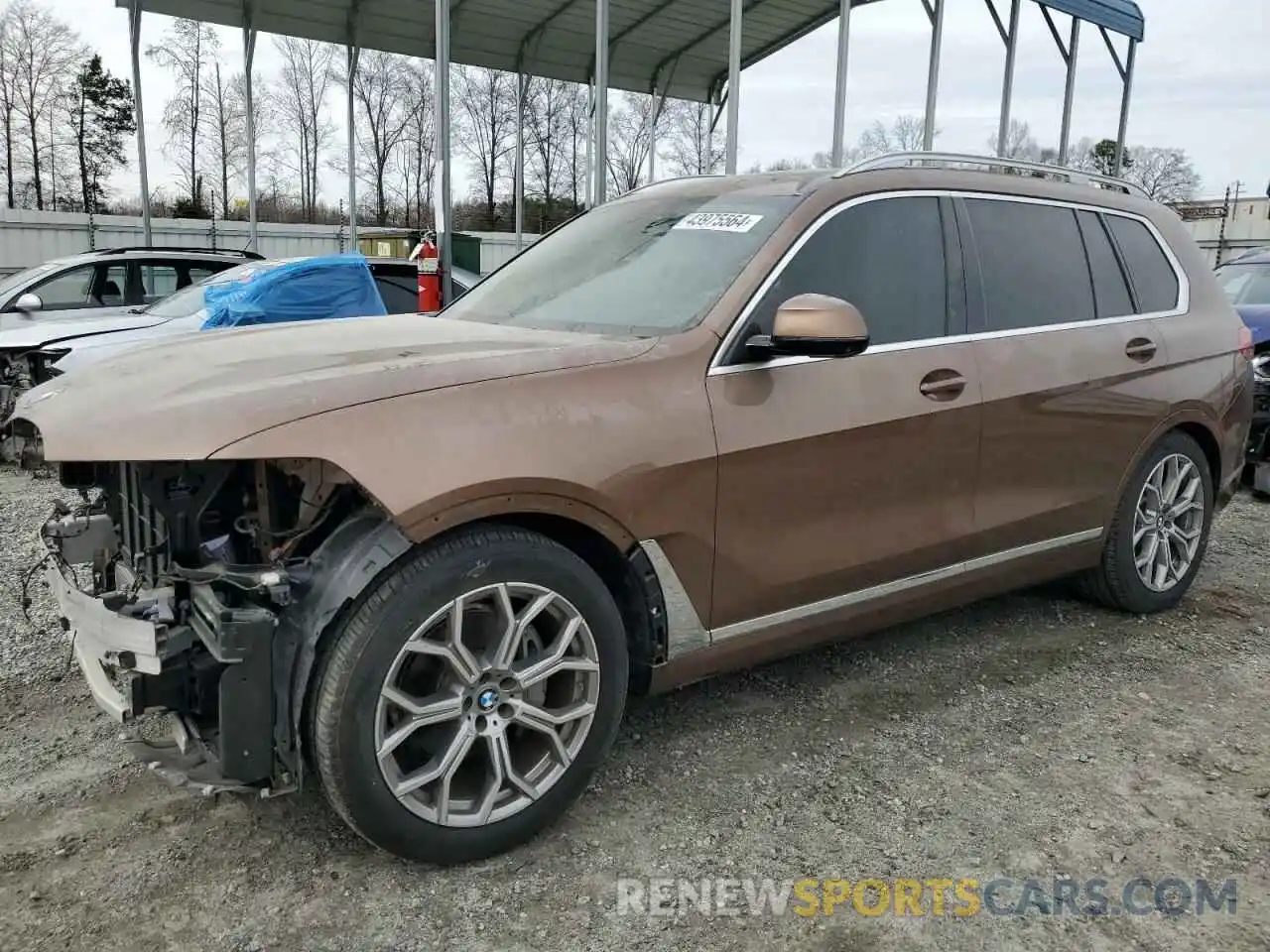 1 Photograph of a damaged car 5UXCW2C05L9B44938 BMW X7 2020