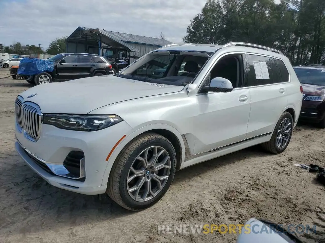 1 Photograph of a damaged car 5UXCW2C05L9C52766 BMW X7 2020