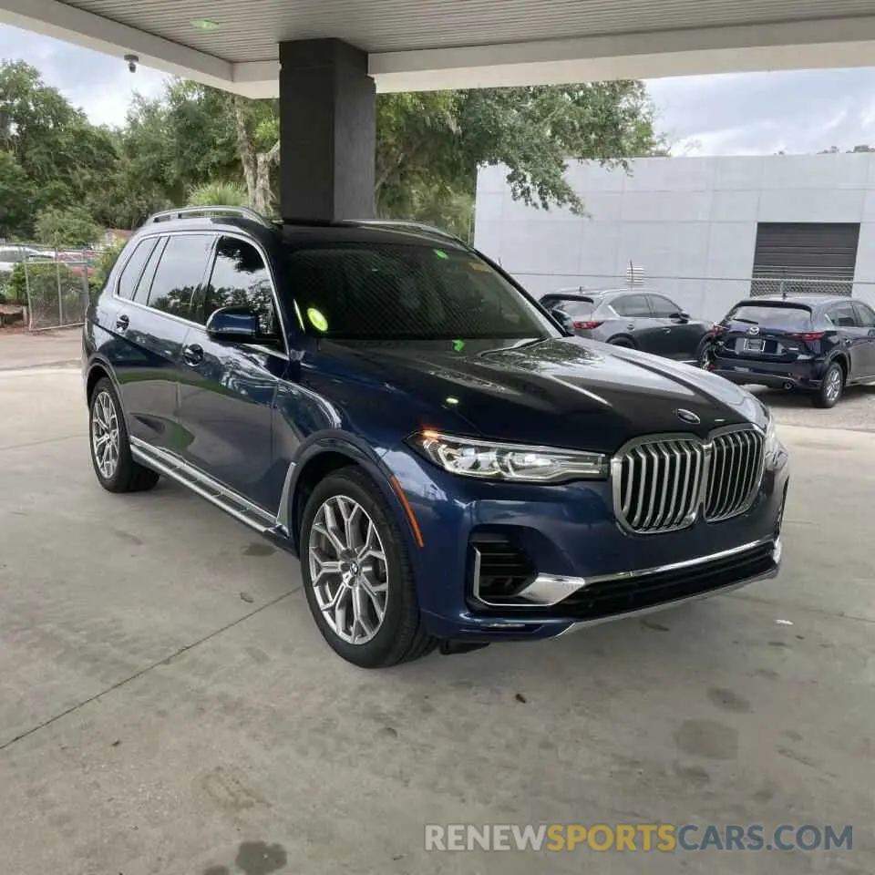1 Photograph of a damaged car 5UXCW2C06L9B89046 BMW X7 2020