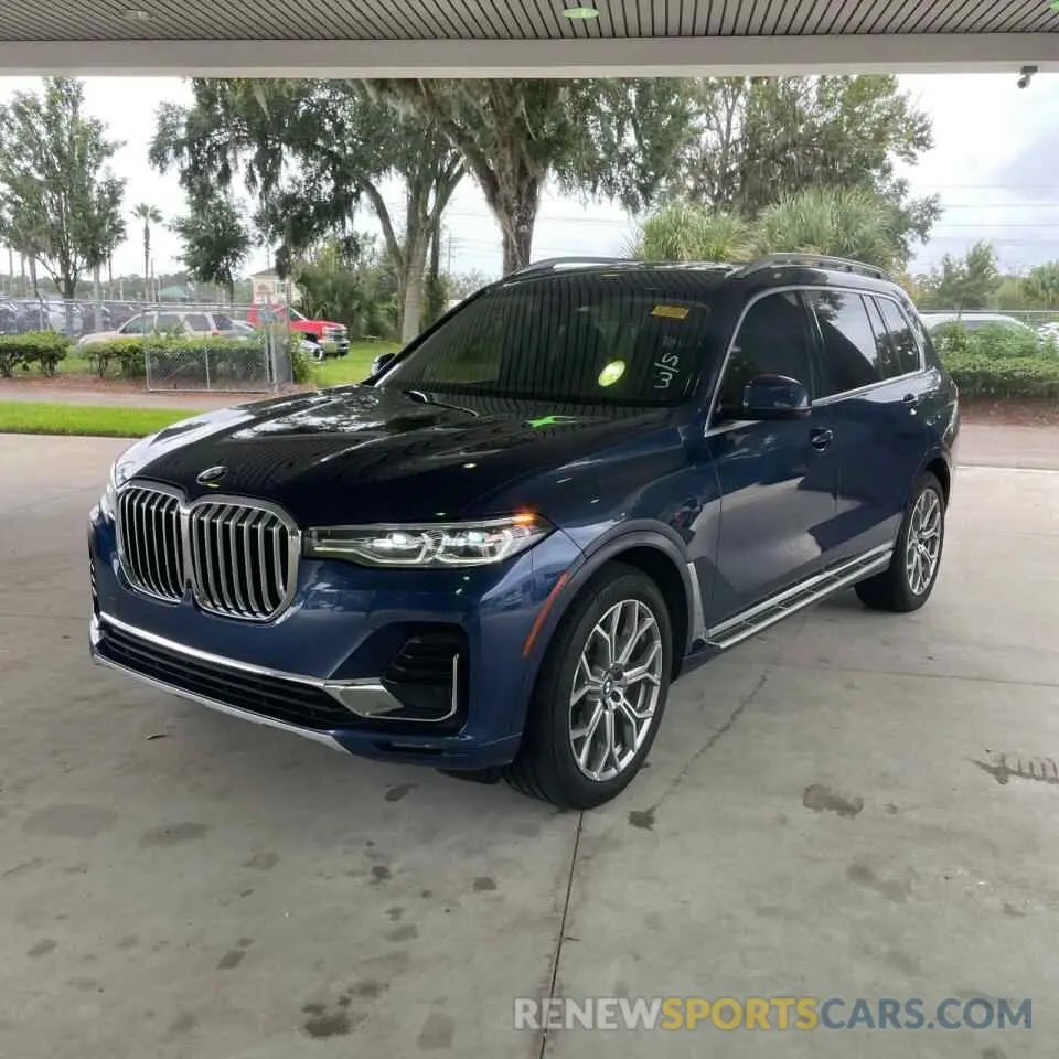 2 Photograph of a damaged car 5UXCW2C06L9B89046 BMW X7 2020