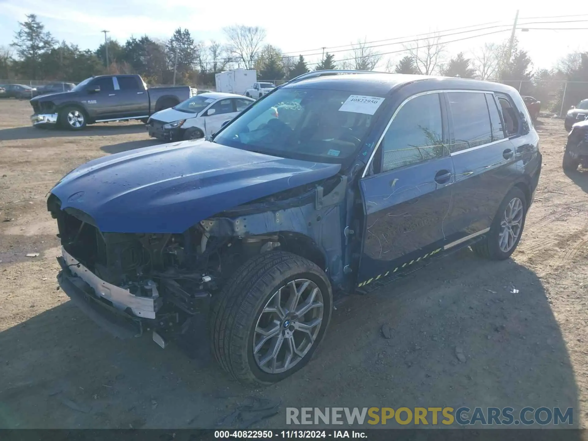 2 Photograph of a damaged car 5UXCW2C06L9C38374 BMW X7 2020