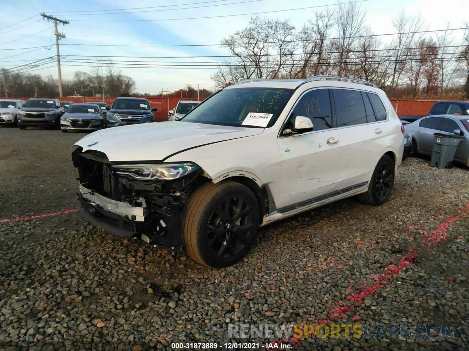 2 Photograph of a damaged car 5UXCW2C08L9C07269 BMW X7 2020