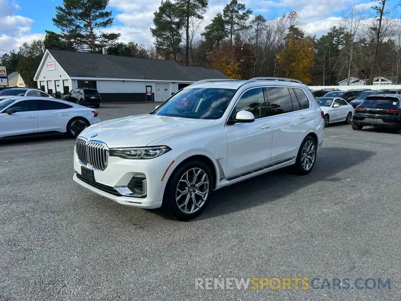 1 Photograph of a damaged car 5UXCW2C0XL9B89146 BMW X7 2020