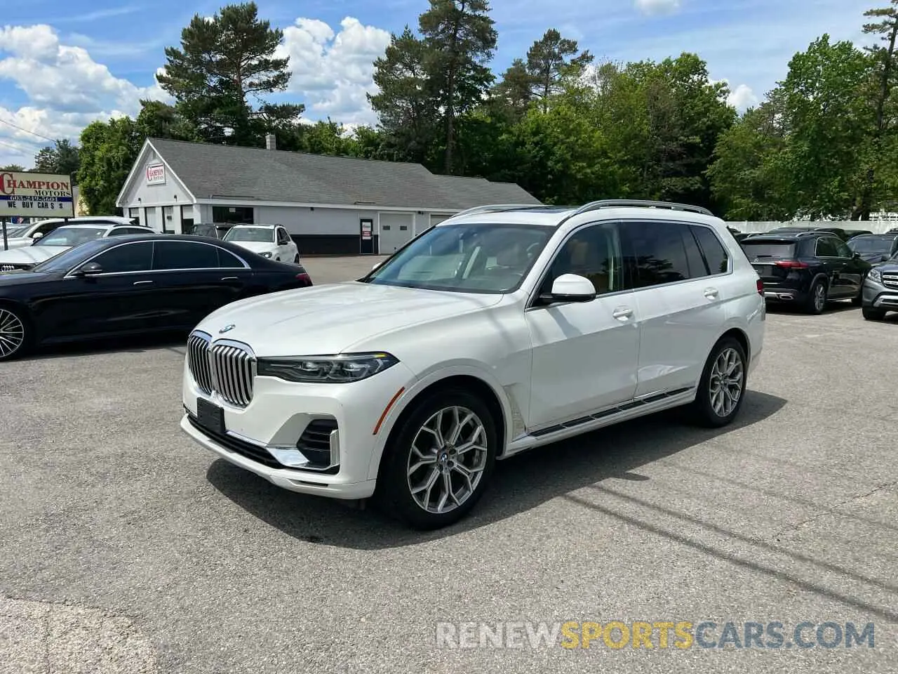 2 Photograph of a damaged car 5UXCW2C0XL9B92841 BMW X7 2020