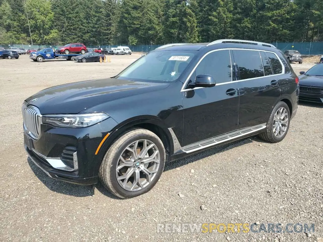 1 Photograph of a damaged car 5UXCW2C0XL9B92970 BMW X7 2020