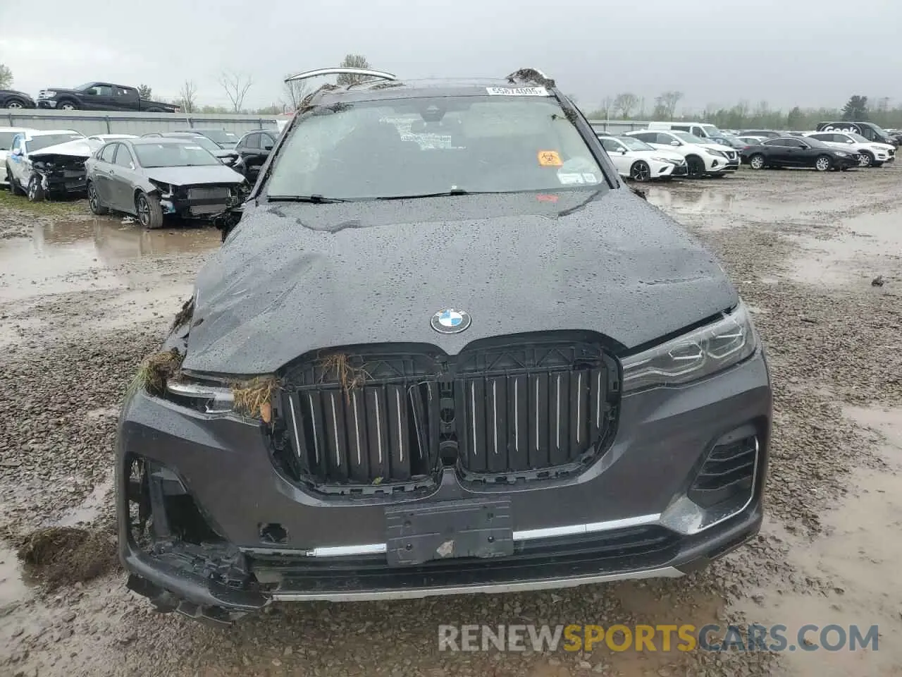 5 Photograph of a damaged car 5UXCW2C01M9G39459 BMW X7 2021