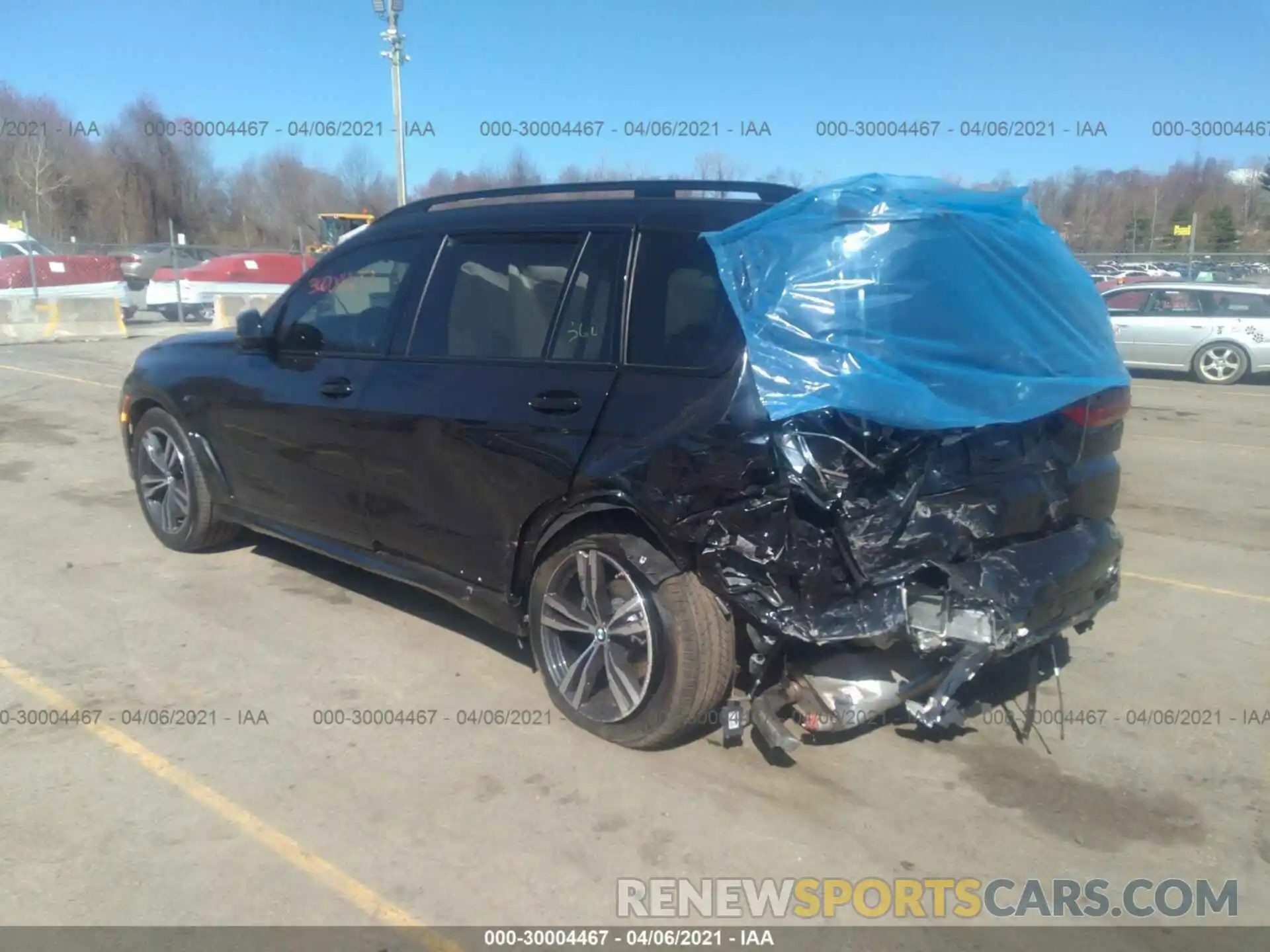 3 Photograph of a damaged car 5UXCW2C03M9F09764 BMW X7 2021