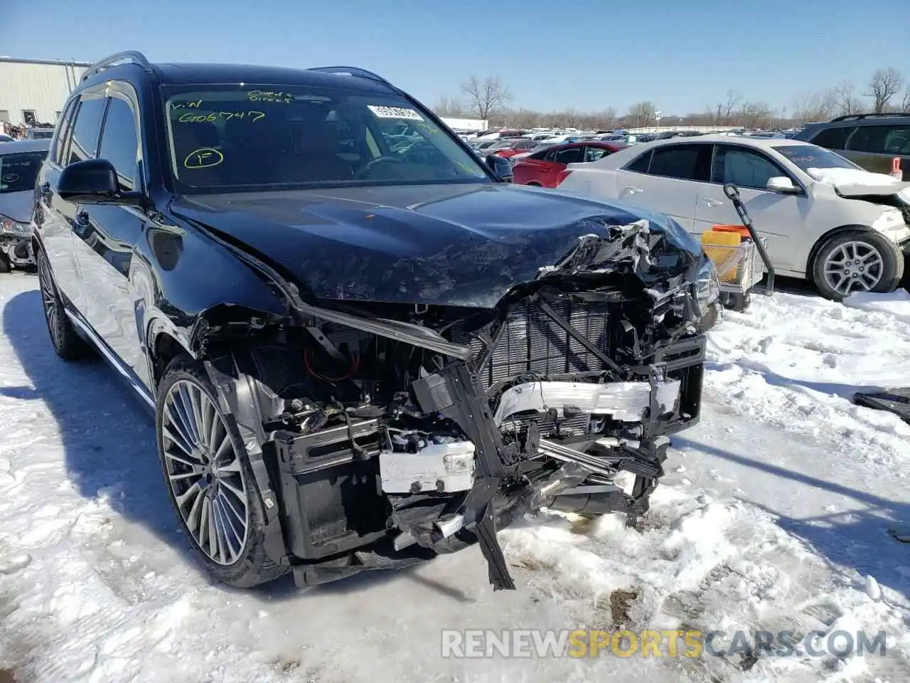 9 Photograph of a damaged car 5UXCW2C06M9G06747 BMW X7 2021