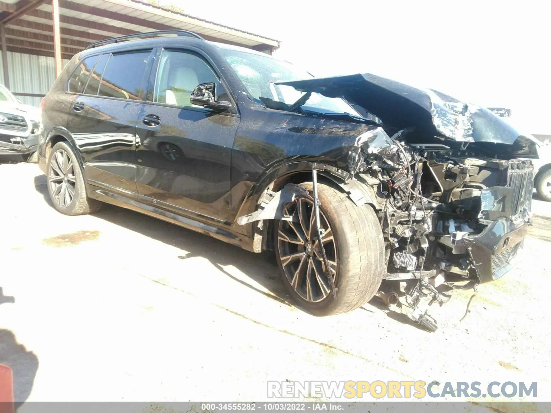1 Photograph of a damaged car 5UXCW2C08M9D77312 BMW X7 2021