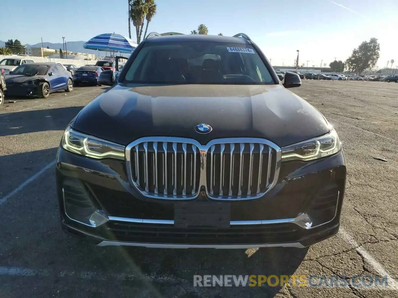 5 Photograph of a damaged car 5UXCW2C08M9F01109 BMW X7 2021