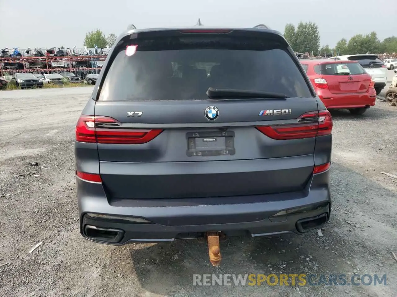 6 Photograph of a damaged car 5UXCX6C04M9E88363 BMW X7 2021