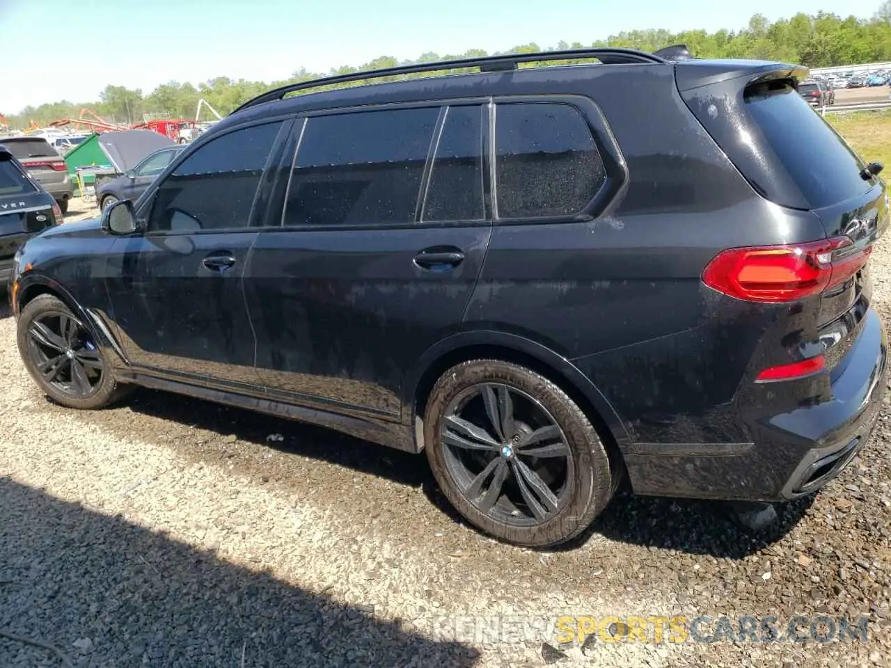 2 Photograph of a damaged car 5UXCX6C08M9F30579 BMW X7 2021