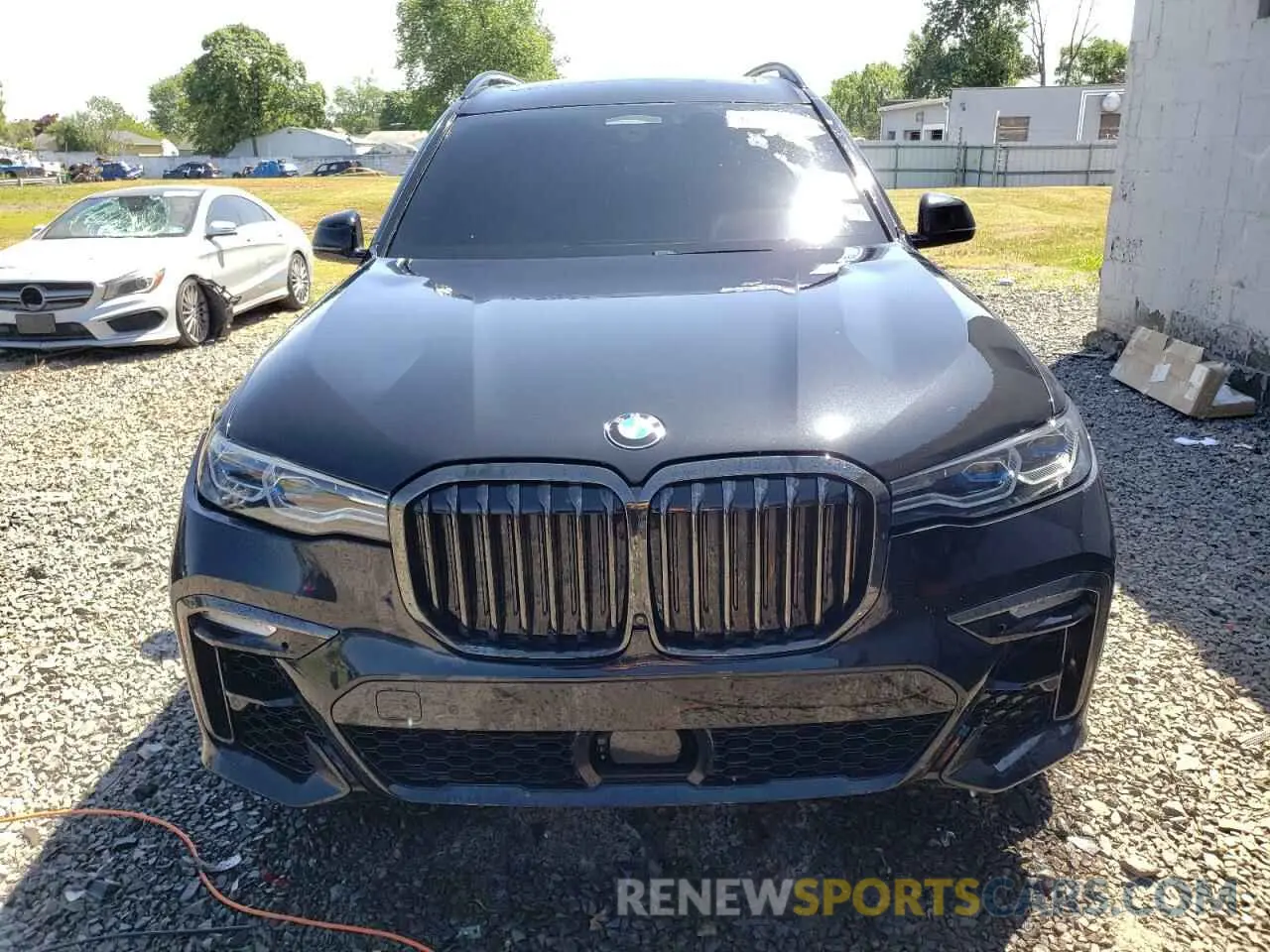5 Photograph of a damaged car 5UXCX6C08M9F30579 BMW X7 2021