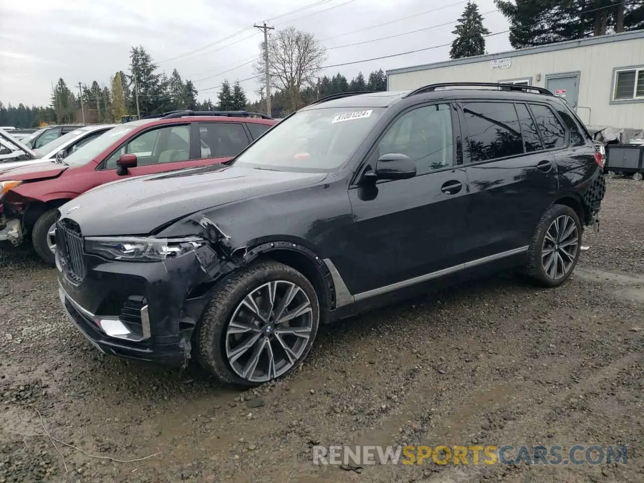 1 Photograph of a damaged car 5UXCW2C00N9K10781 BMW X7 2022