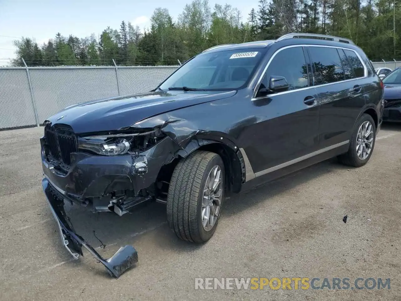 1 Photograph of a damaged car 5UXCW2C02N9L77305 BMW X7 2022