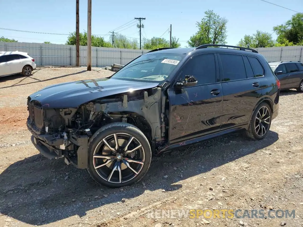 1 Photograph of a damaged car 5UXCW2C02N9N07423 BMW X7 2022