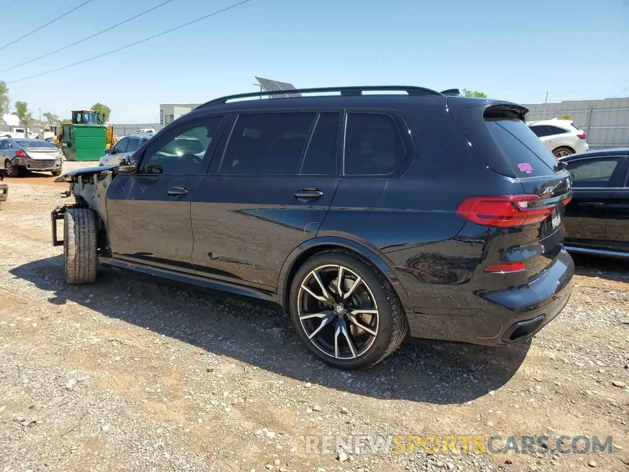 2 Photograph of a damaged car 5UXCW2C02N9N07423 BMW X7 2022