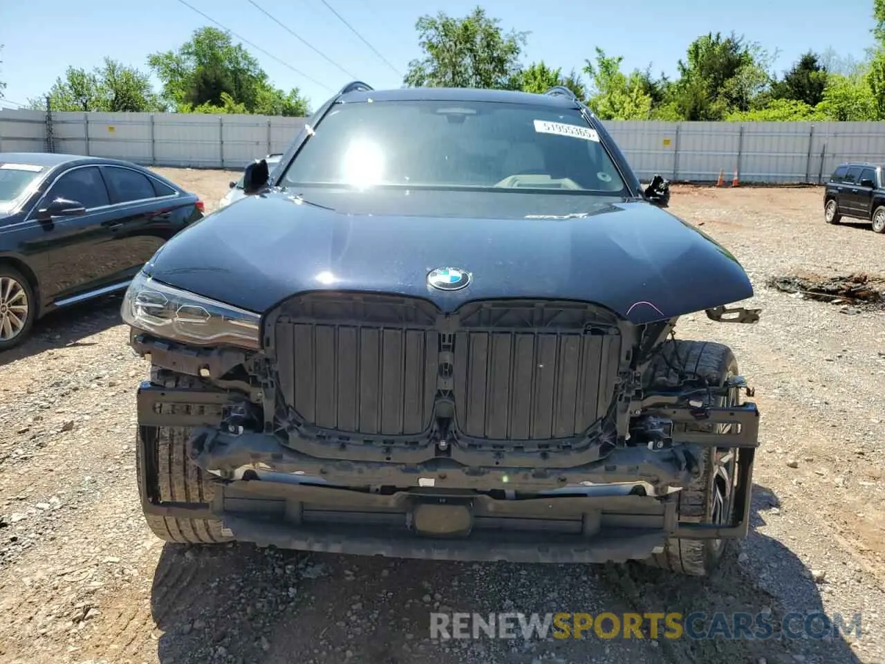 5 Photograph of a damaged car 5UXCW2C02N9N07423 BMW X7 2022
