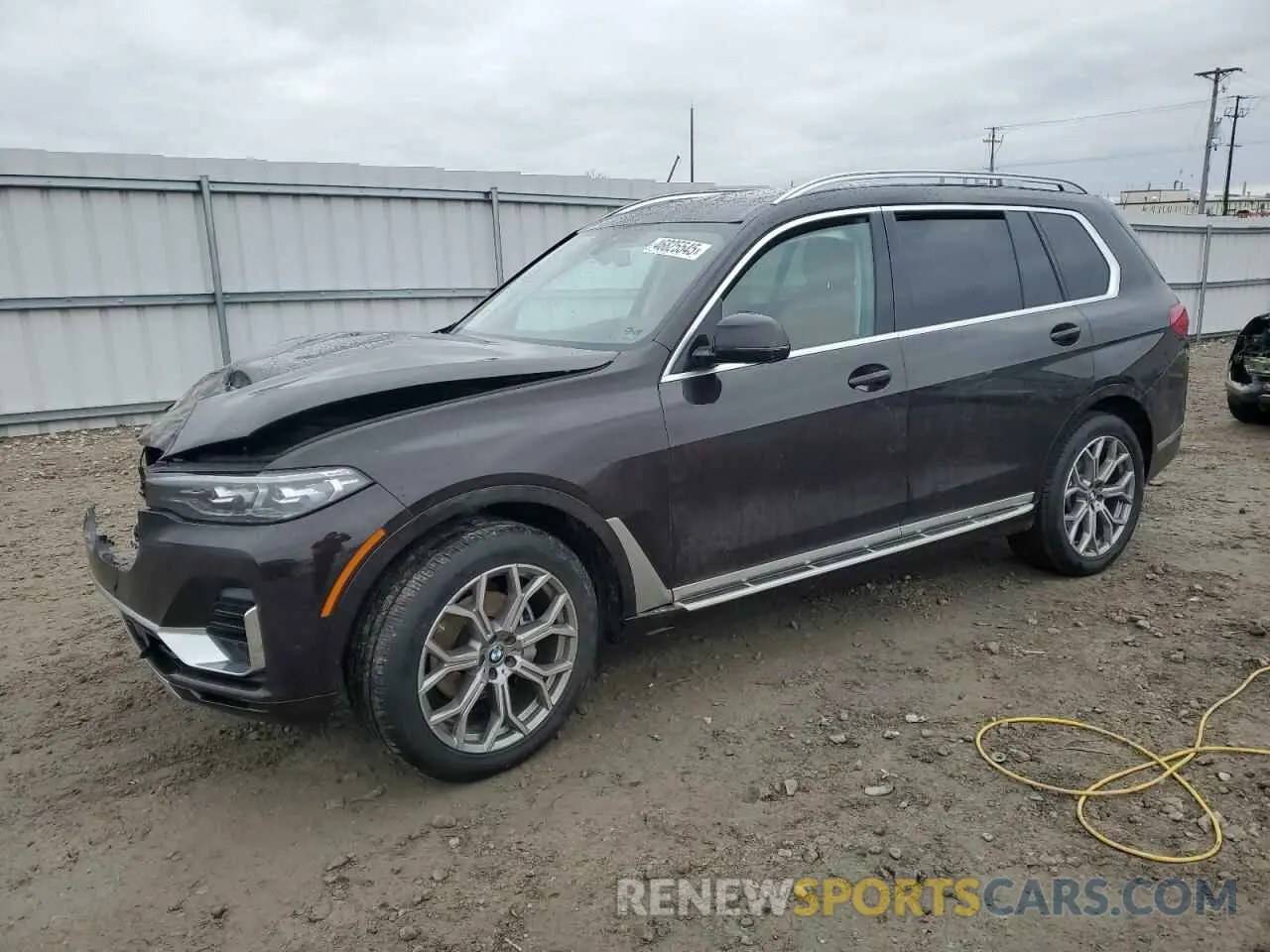 1 Photograph of a damaged car 5UXCW2C04N9M75073 BMW X7 2022
