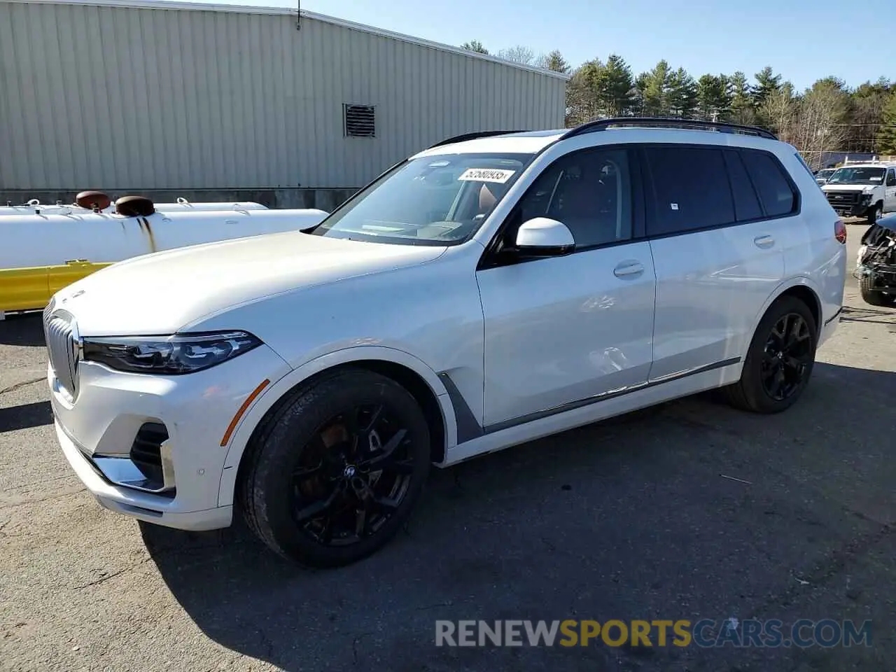 1 Photograph of a damaged car 5UXCW2C05N9L18667 BMW X7 2022