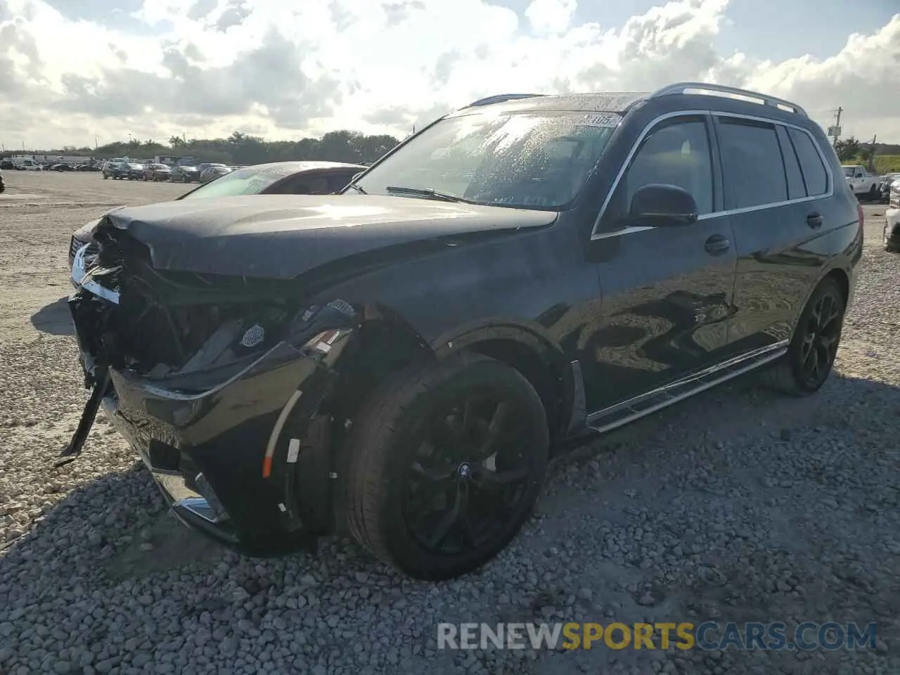 1 Photograph of a damaged car 5UXCW2C06N9J99673 BMW X7 2022