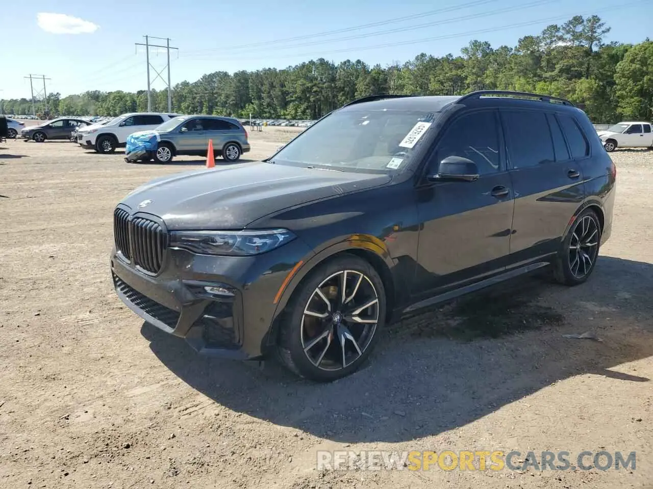 1 Photograph of a damaged car 5UXCW2C07N9K42630 BMW X7 2022