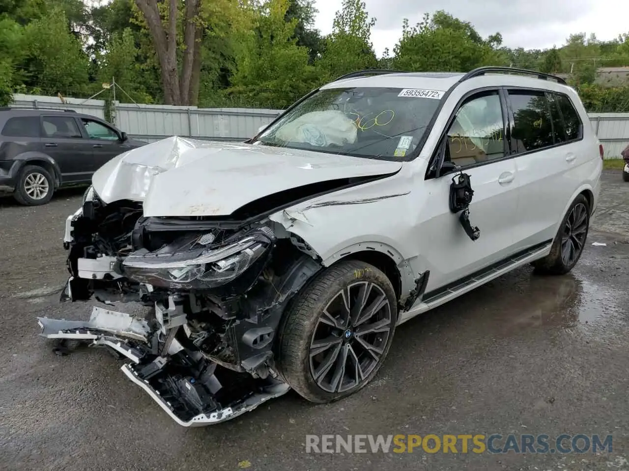 9 Photograph of a damaged car 5UXCW2C09N9K93952 BMW X7 2022