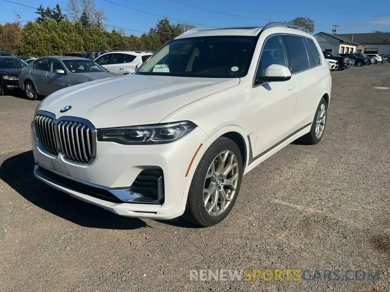 1 Photograph of a damaged car 5UXCW2C0XN9M56737 BMW X7 2022