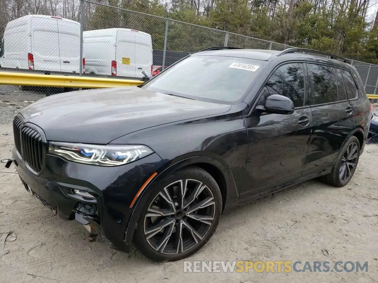 1 Photograph of a damaged car 5UXCX6C02N9M11540 BMW X7 2022