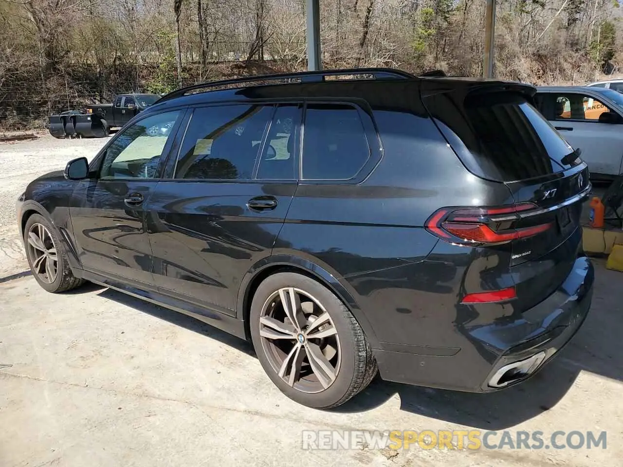 2 Photograph of a damaged car 5UX23EM07P9R68656 BMW X7 2023