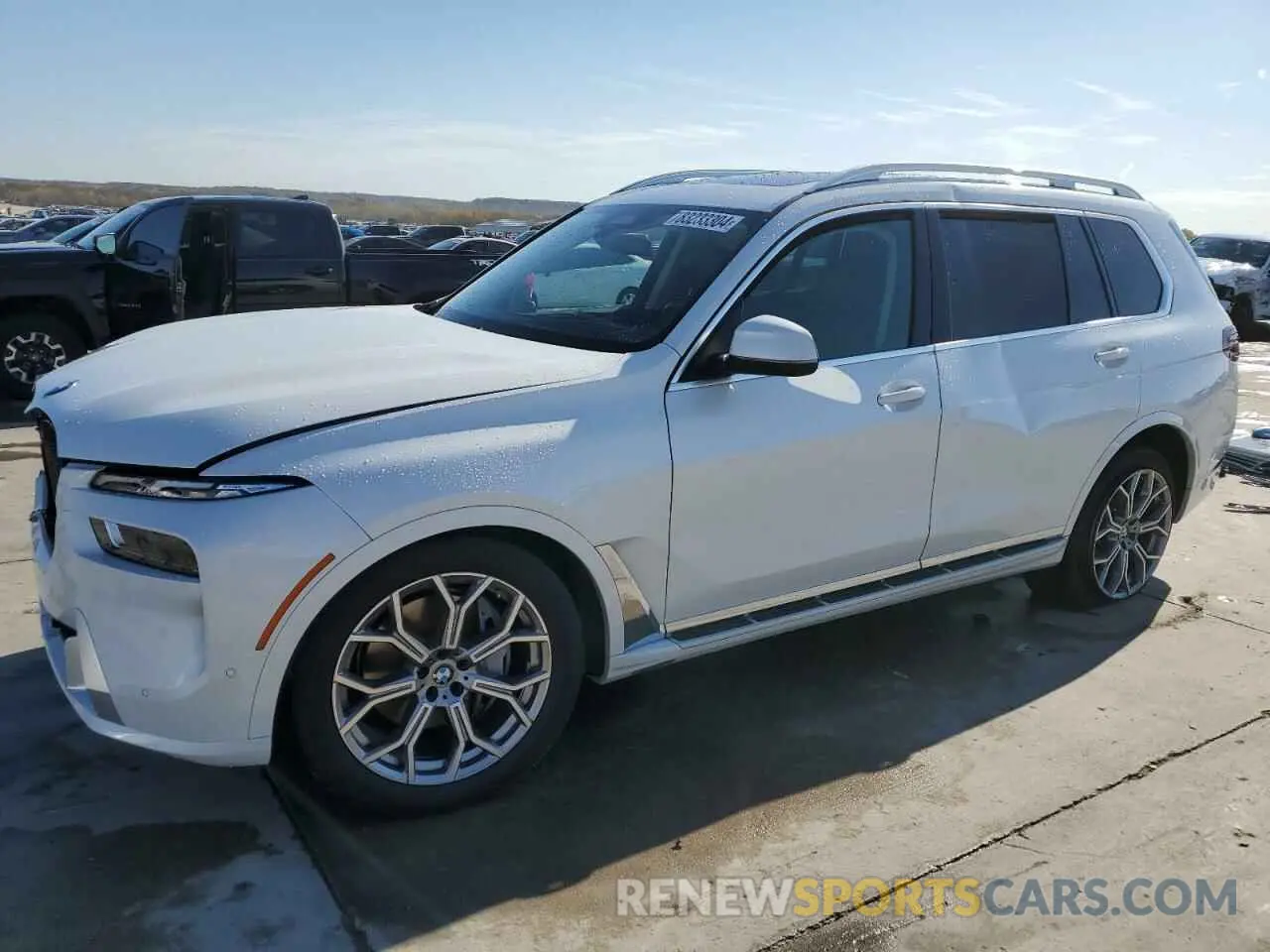 1 Photograph of a damaged car 5UX23EM09P9R20317 BMW X7 2023