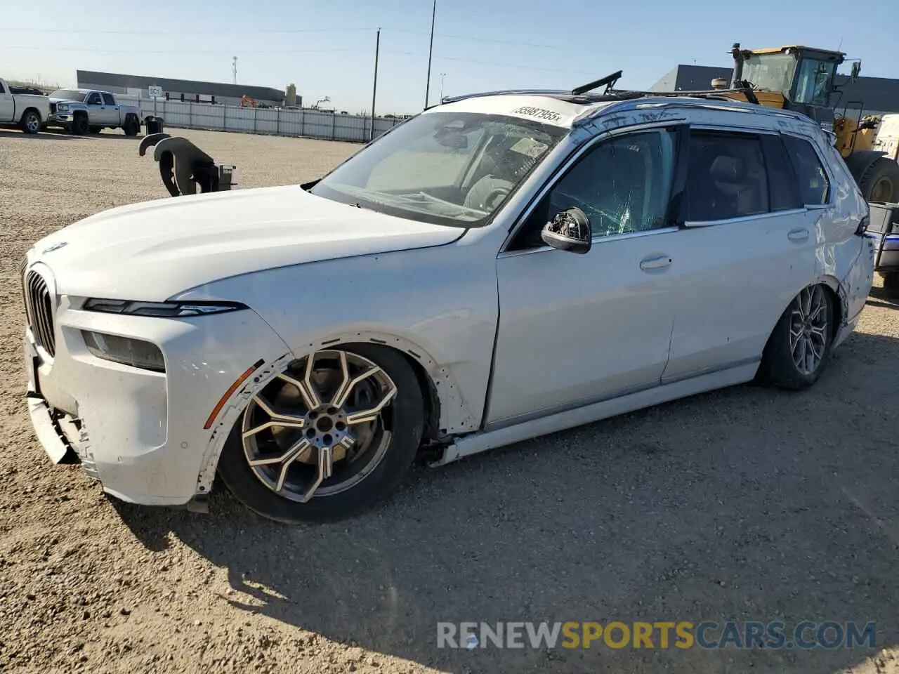 1 Photograph of a damaged car 5UX23EM09P9R82722 BMW X7 2023