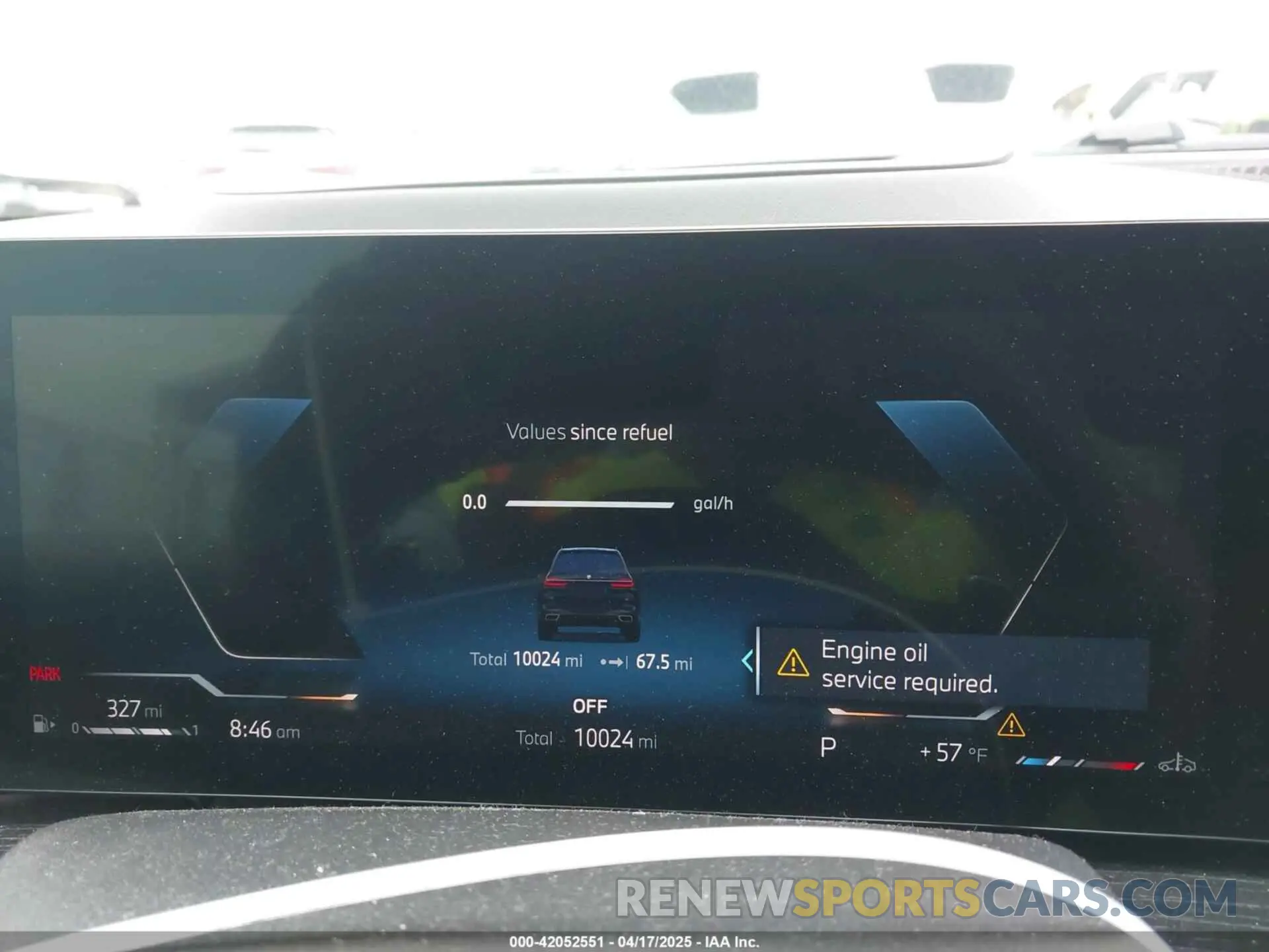7 Photograph of a damaged car 5UX23EM06R9T77110 BMW X7 2024
