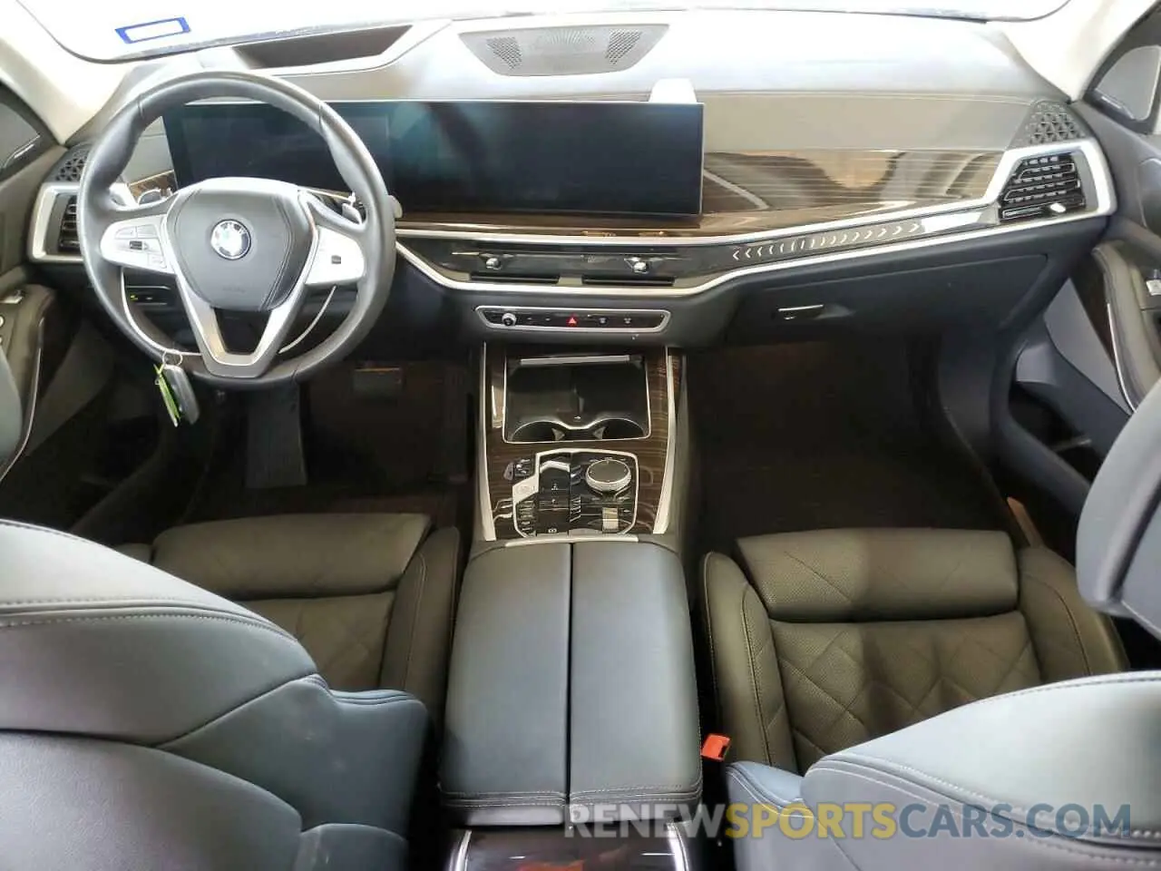 8 Photograph of a damaged car 5UX23EM06R9V10318 BMW X7 2024